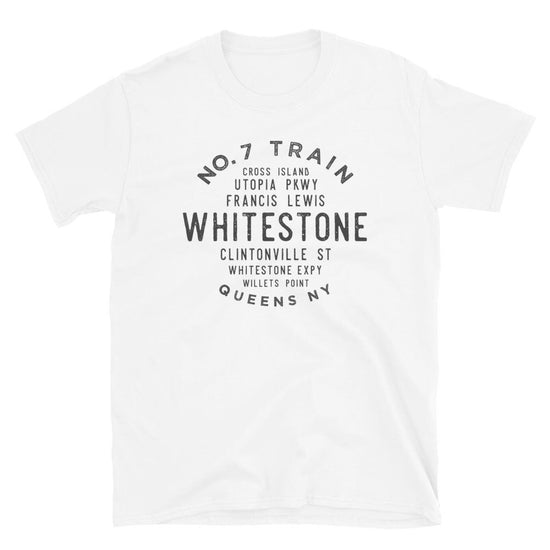 Load image into Gallery viewer, Whitestone Queens Unisex Grid Tee - Vivant Garde

